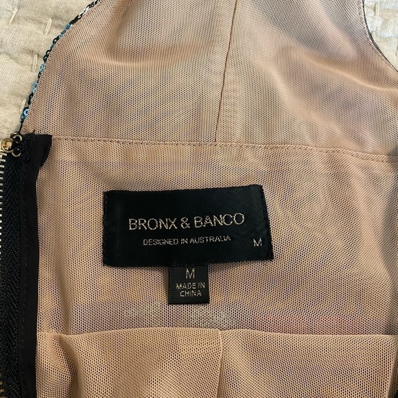 BRONX AND BANCO Paradise Fit-and-Flare Dress Size Medium New with Tags - Picture 9 of 12